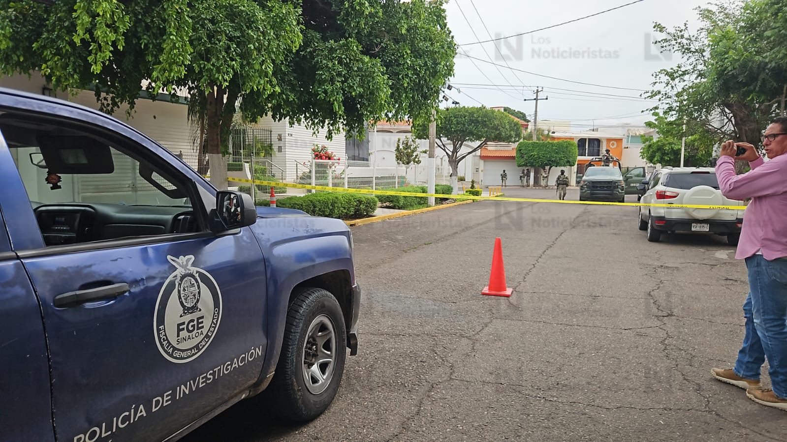 Balacera en Las Quintas en Culiacán