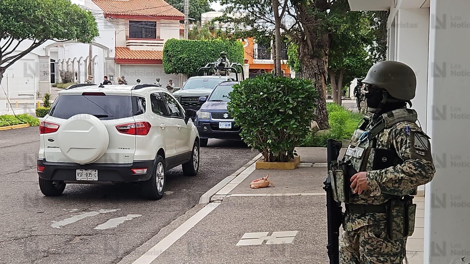 Balacera en Las Quintas en Culiacán