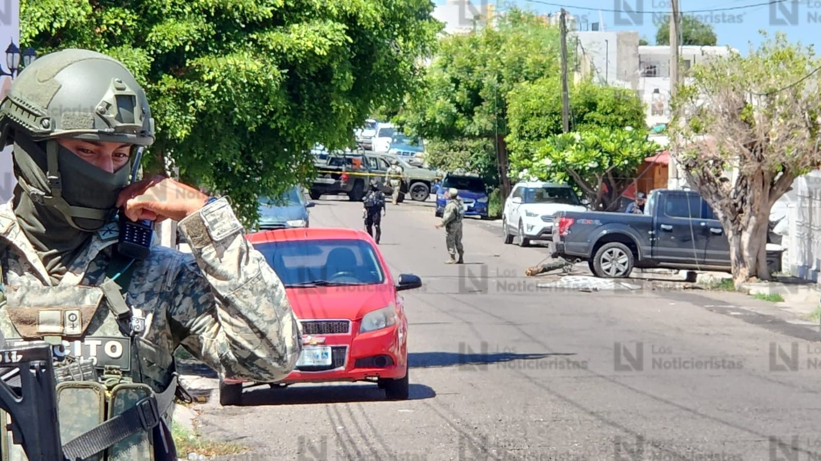 Balacera al sur de Culiacán