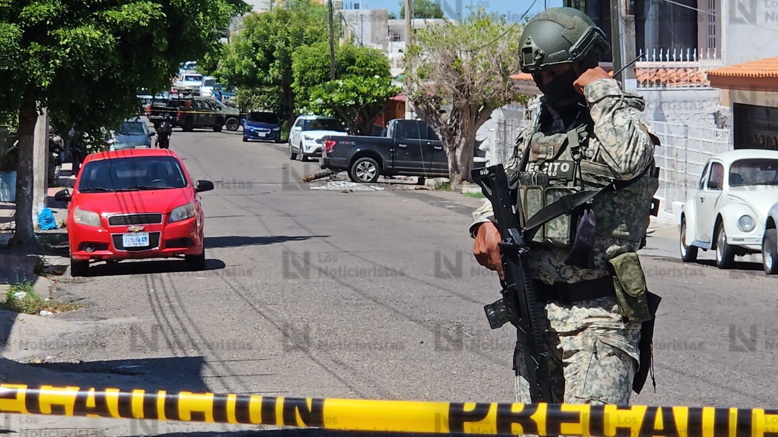 Balacera al sur de Culiacán