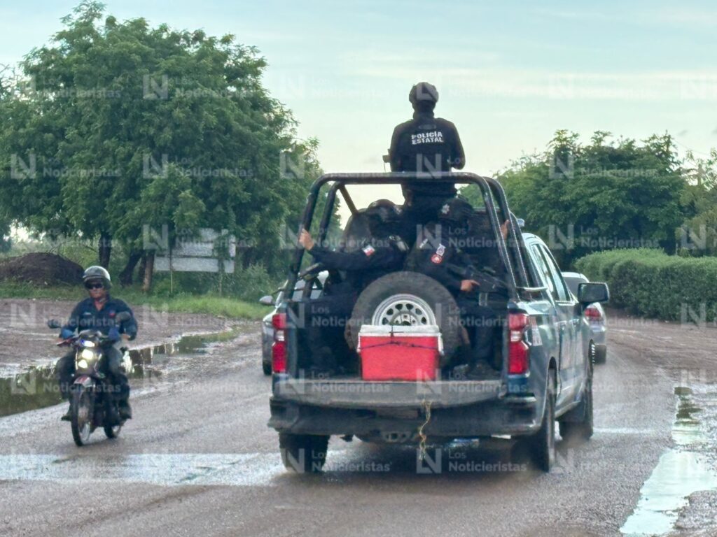 Patrullas en Villa Juárez, Navolato tras balacera