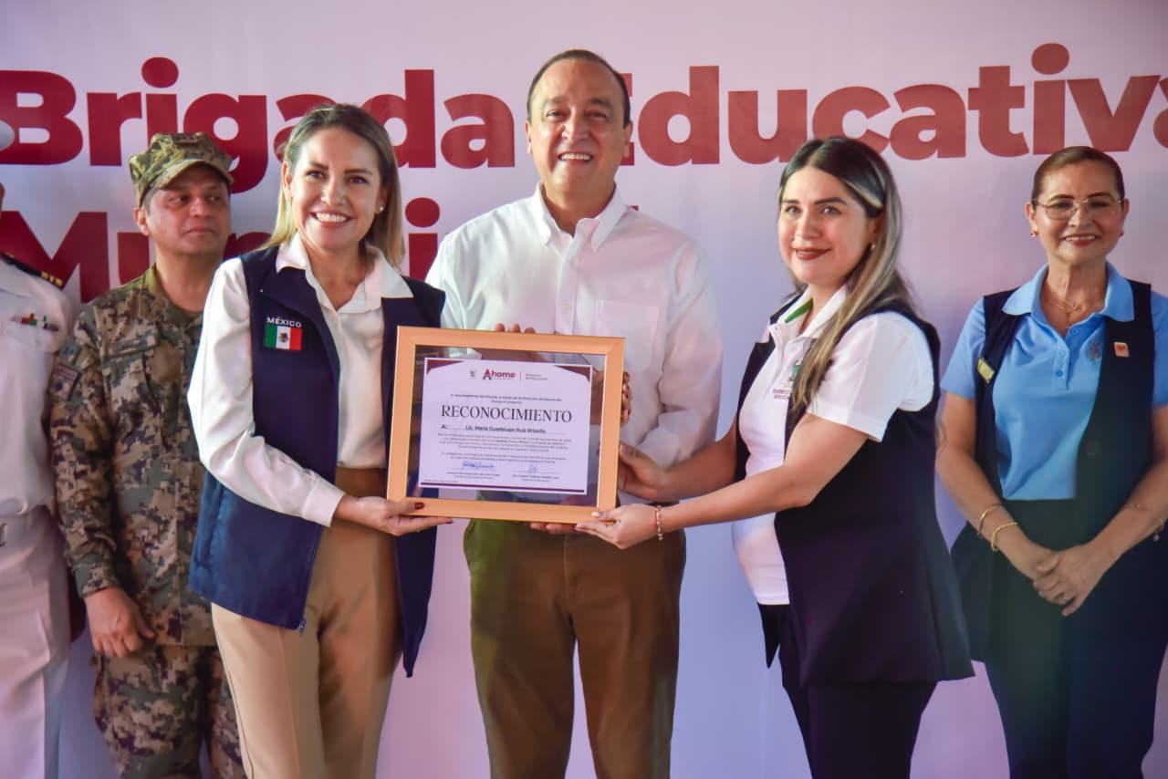 Brigada Educativa en Ahome