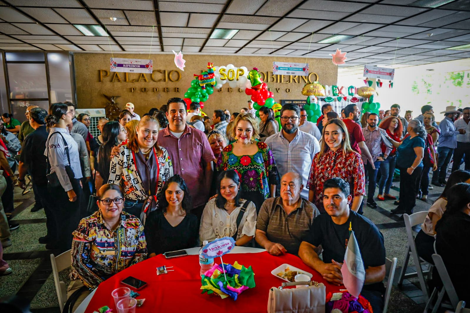 brigadas del bienestar y kermes mexicana evento