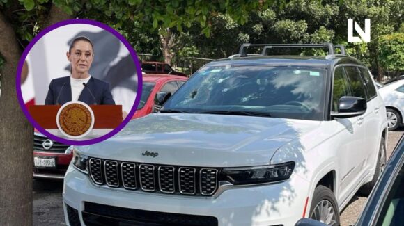 Lamenta Sheinbaum intento de robo de vehículo a balazos donde viajaba familiar del gobernador Rocha; esto dijo