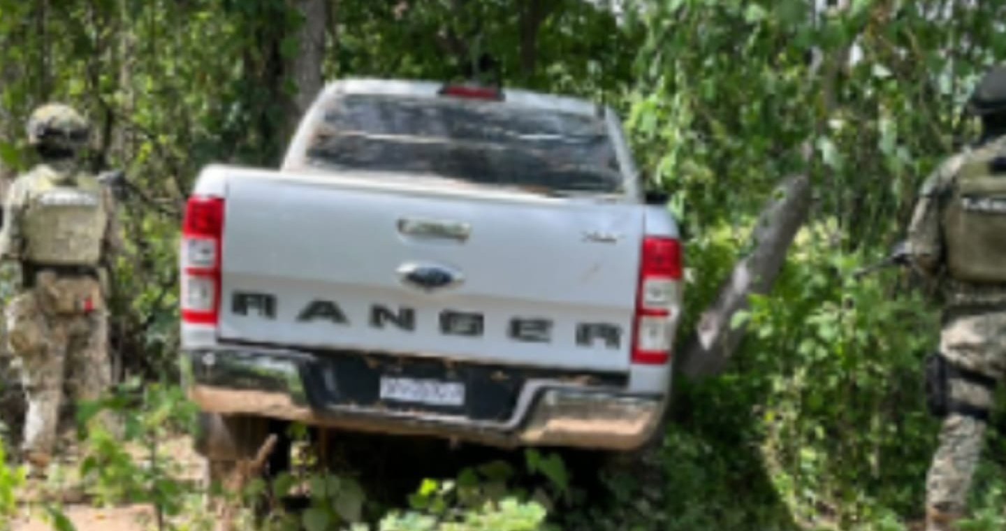 camioneta recuperada en culiacan