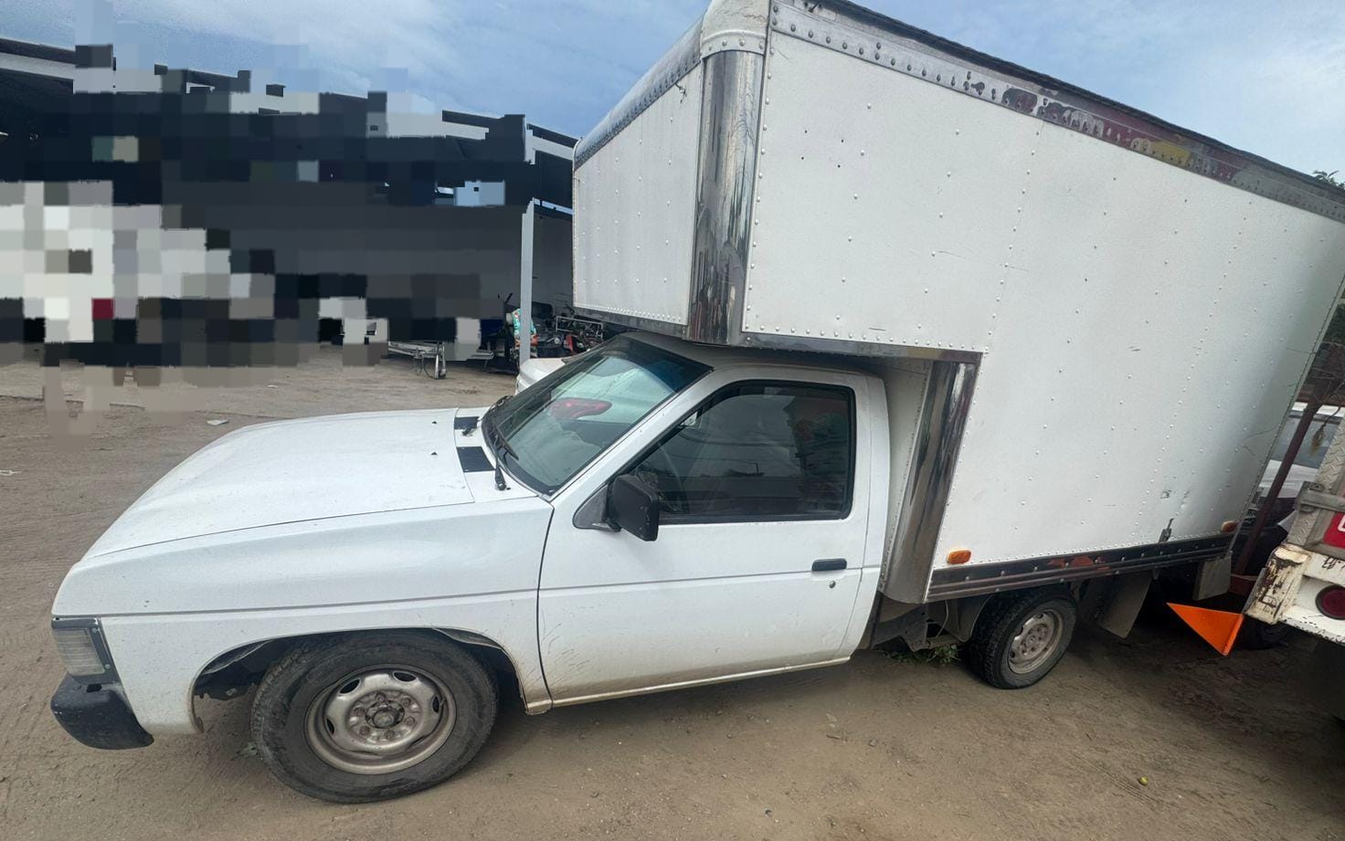 Camioneta asegurada en El Cochi II, en Mazatlán