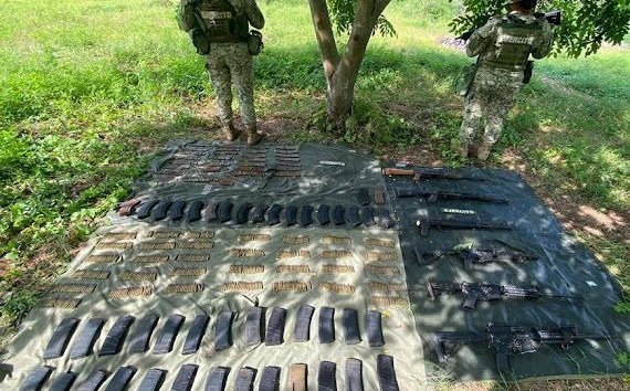 campamento clandestino localizado por autoridades en elota
