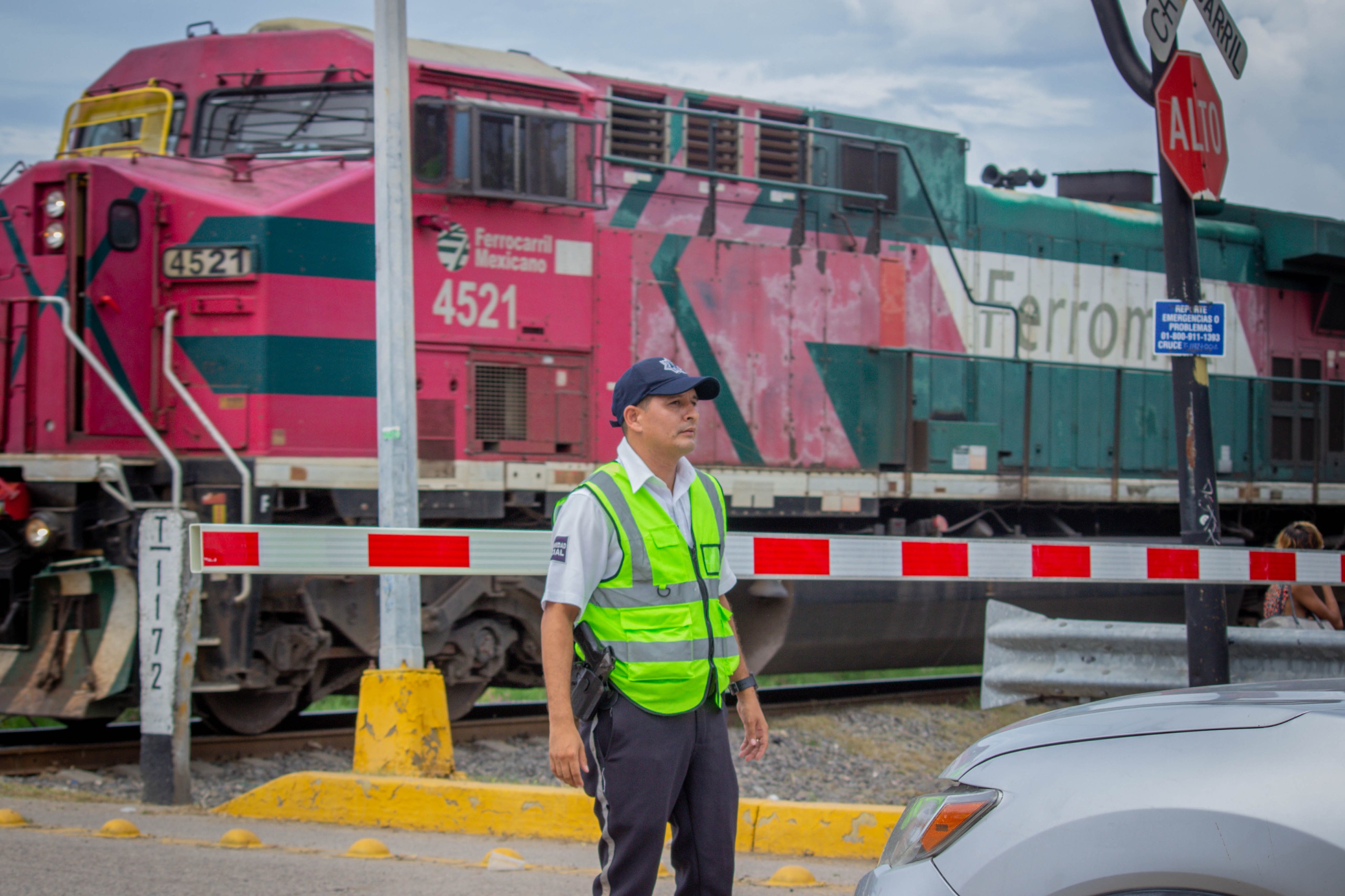 Campaña Cuidado con el Tren, en Mazatlán, Sinaloa