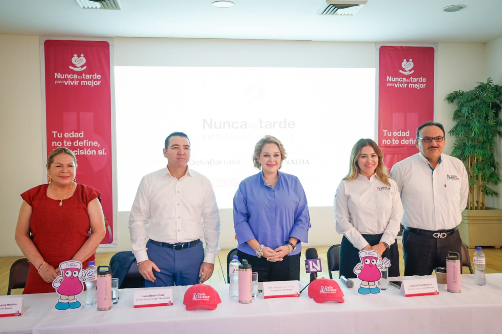 “Nunca es tarde para vivir mejor” campaña impulsada por Laboratorios Delia Barraza