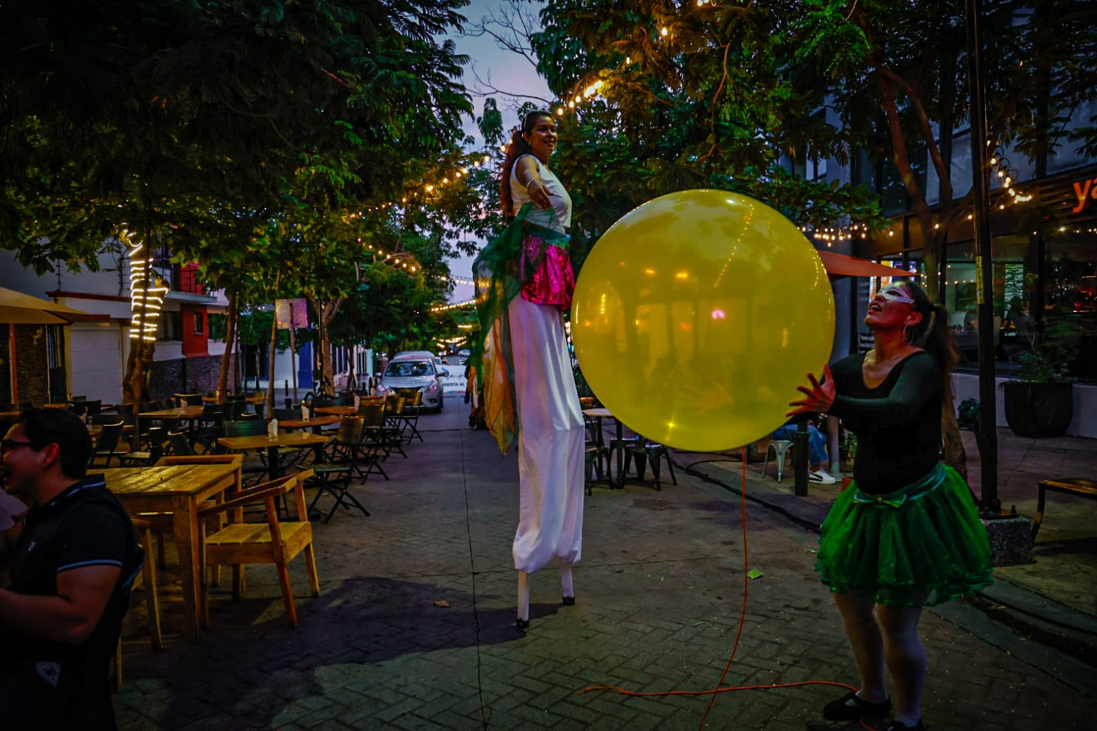 Paseo del Ángel, en Culiacán