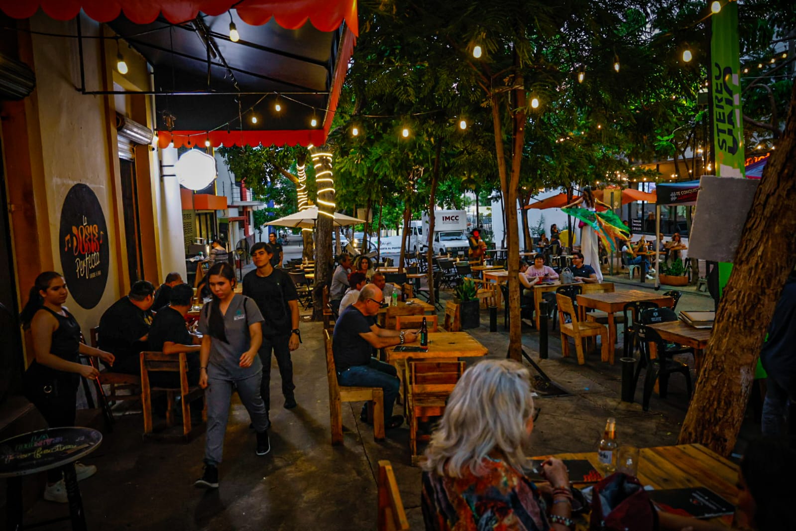 Paseo del Ángel, en Culiacán
