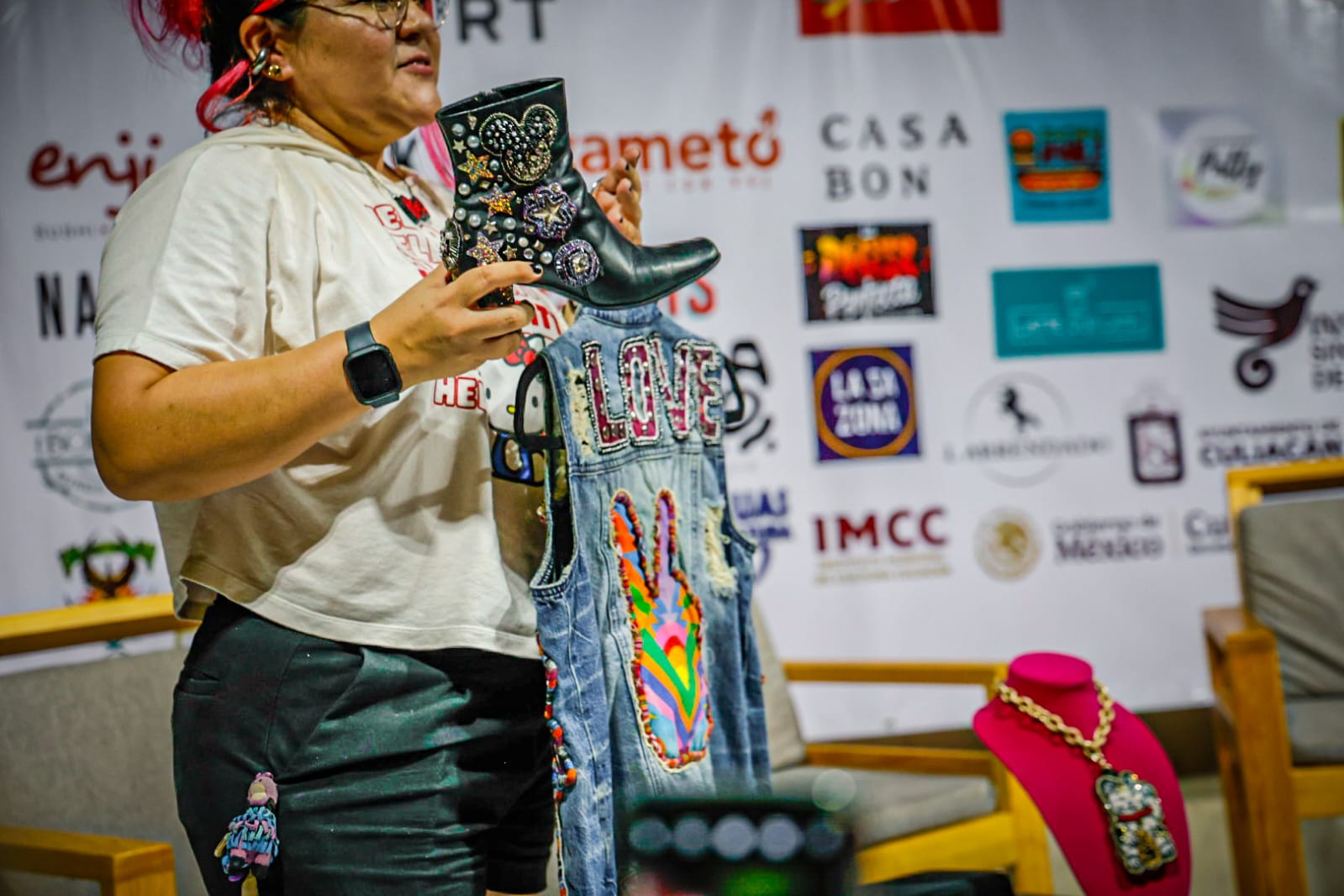 Campaña Pa' Delante Sinaloa en Paseo del Ángel, en Culiacán