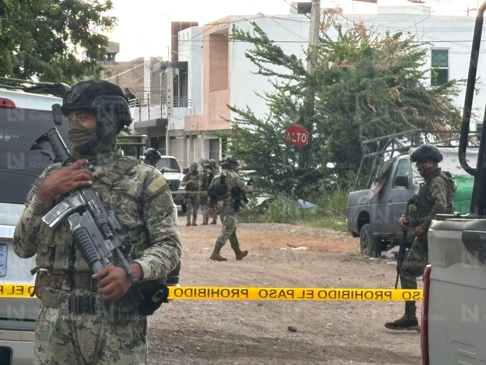 Casa atacada a balazos en la colonia San Rafael de Culiacán