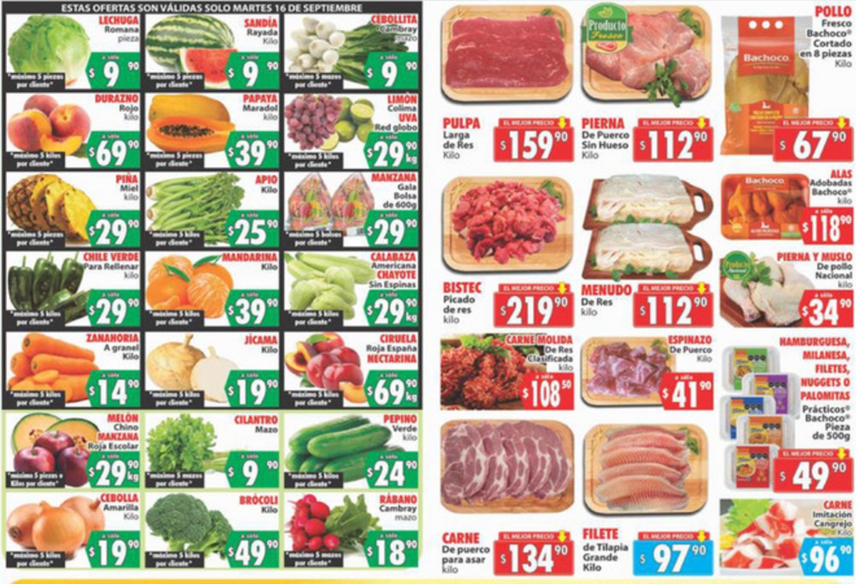 Ofertas en Casa Ley para el 16 de septiembre