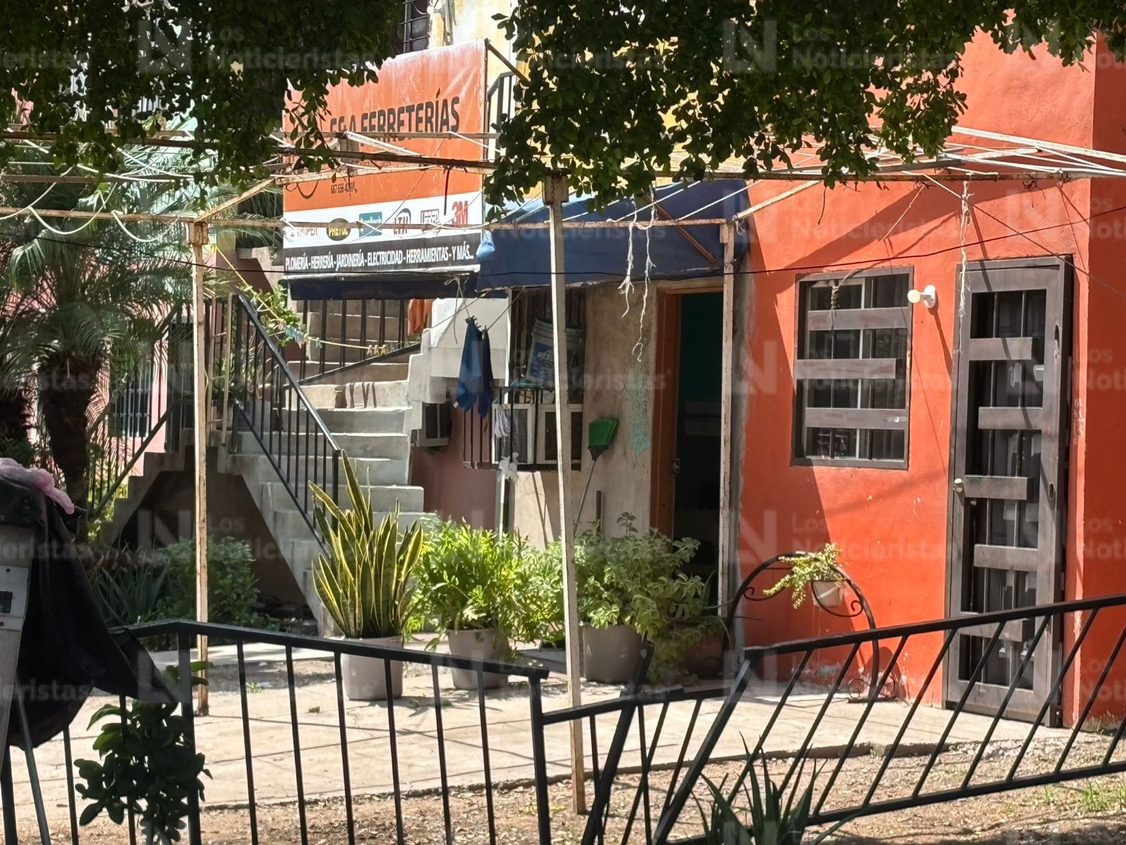 Domicilio donde hallaron a una mujer sin vida en Culiacán