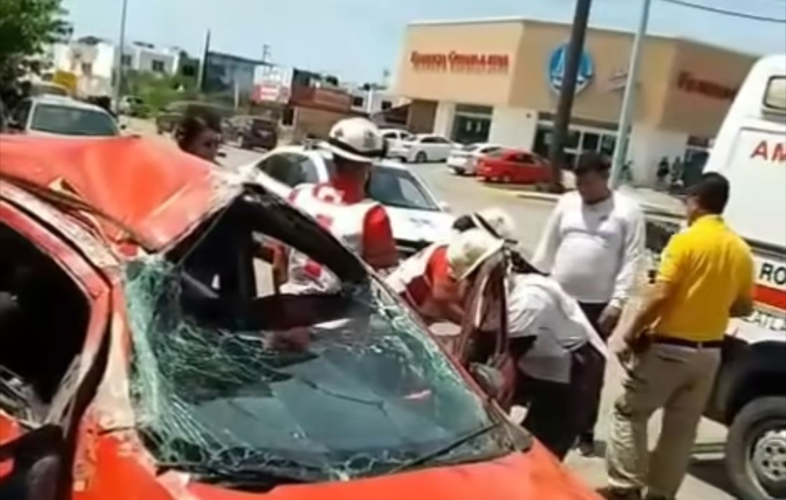 Choque en Mazatlán, Sinaloa