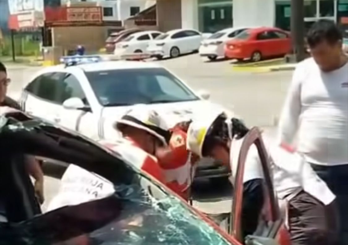 Choque en Mazatlán, Sinaloa