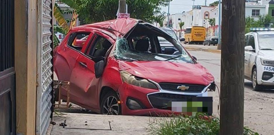 Choque en Mazatlán, Sinaloa