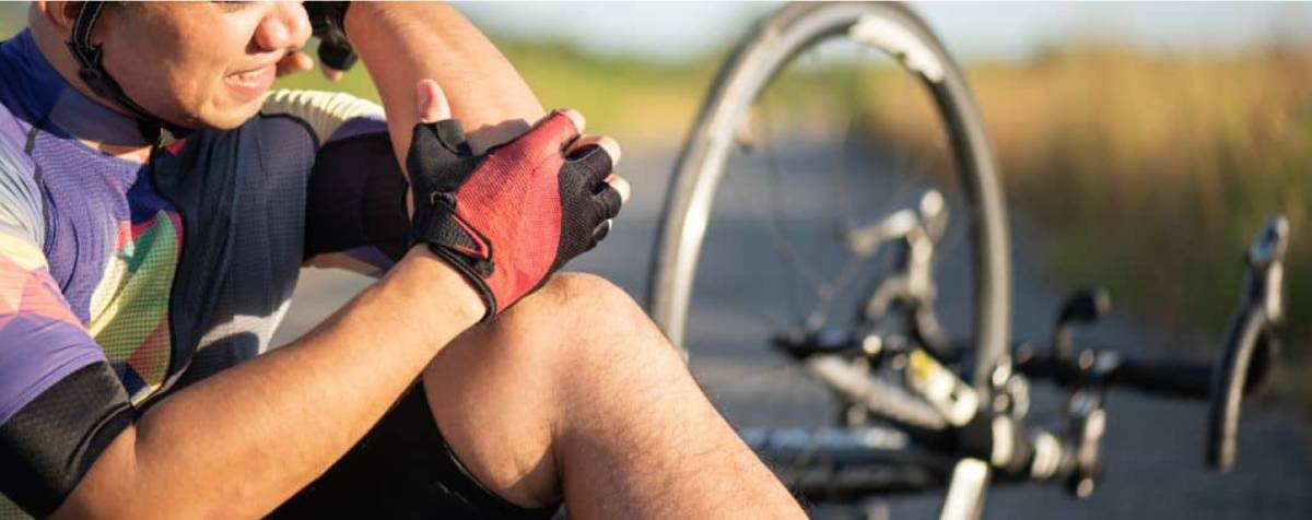 ciclista accidentado