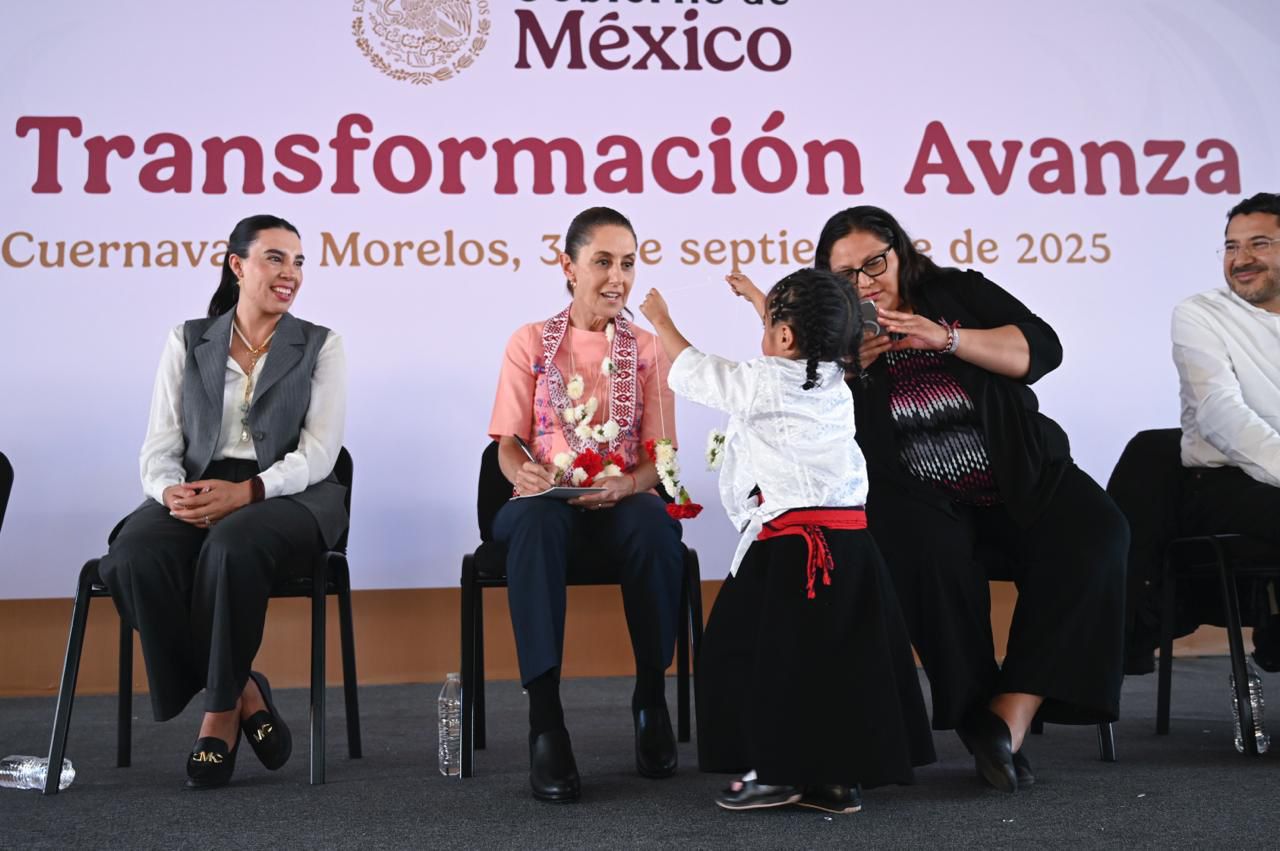 Claudia Sheinbaum cerrando giras de rendición de cuentas en Morelos