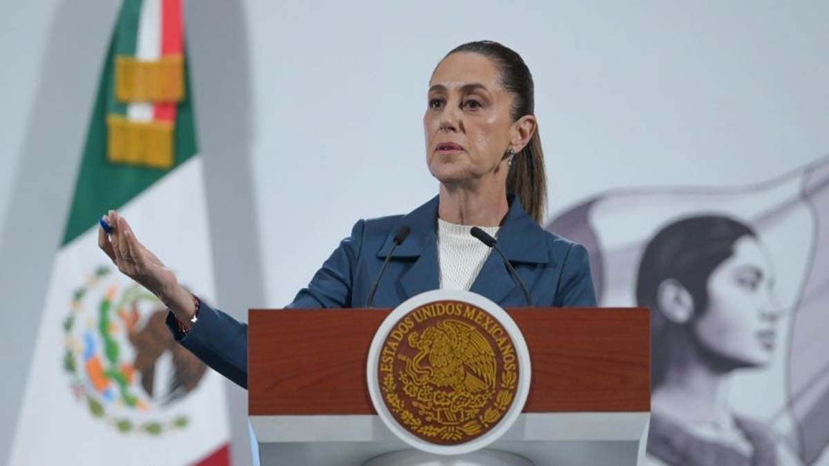 Claudia Sheinbaum en conferencia 'mañanera'