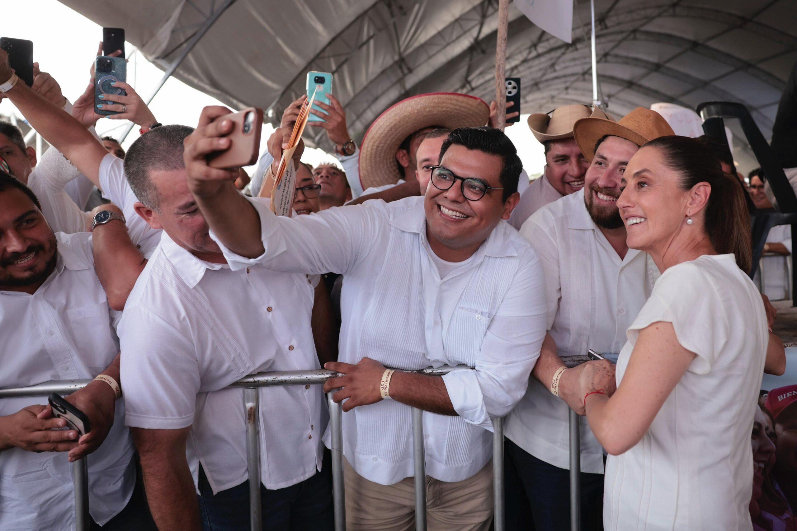 Claudia Sheinbaum de gira en Tabasco