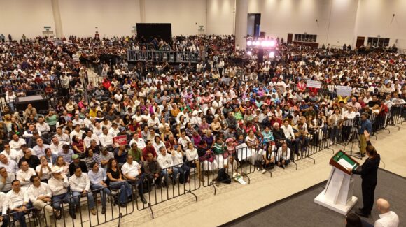 Presidenta de México anuncia que Querétaro recuperará su vocación como centro del país para los trenes de pasajeros