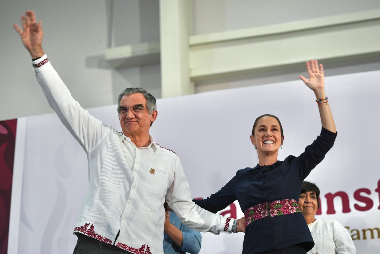 Claudia Sheinbaum en gira nacional