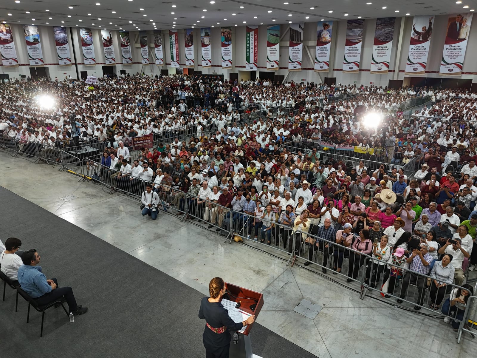 Claudia Sheinbaum en gira nacional