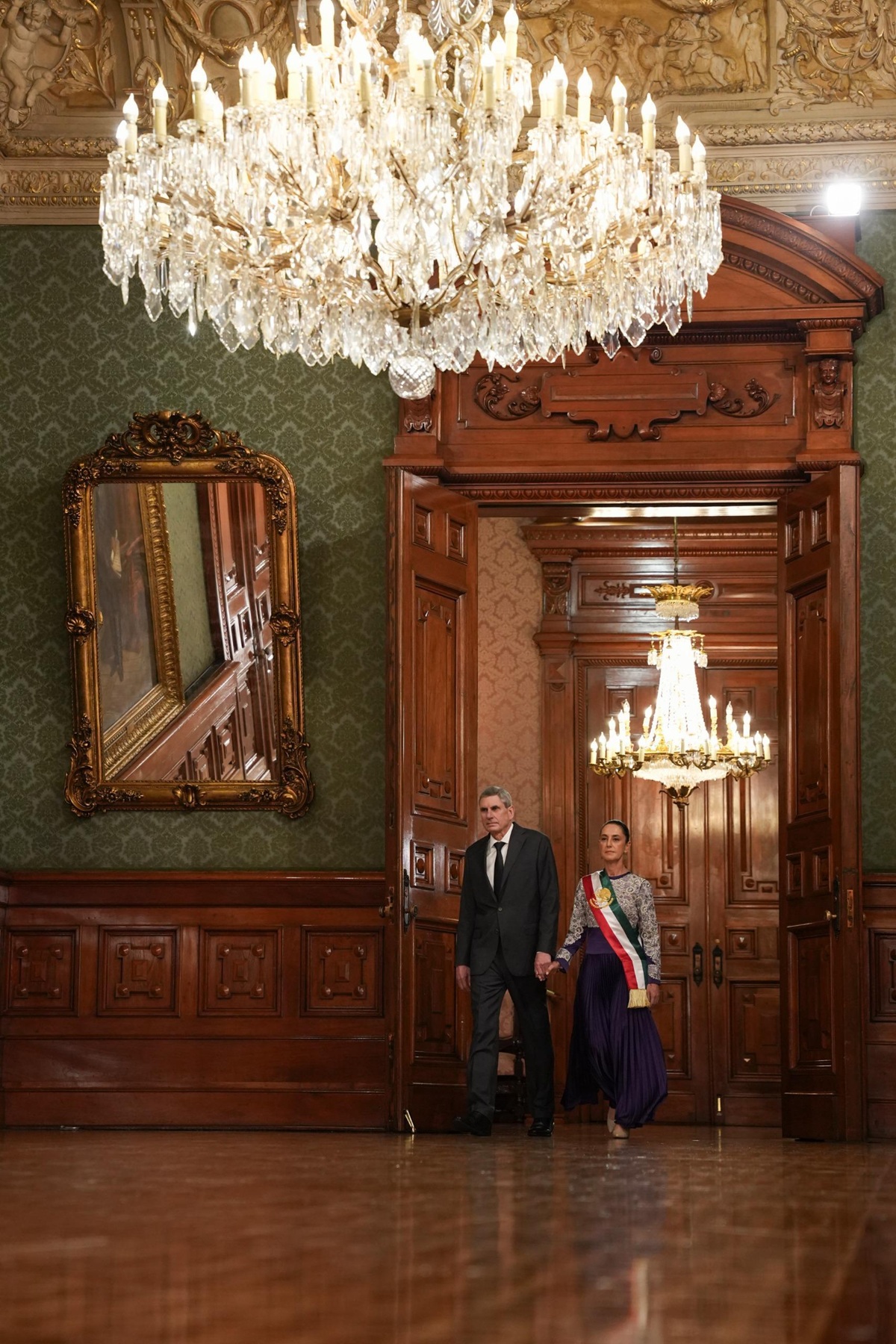 Claudia Sheinbaum Pardo en el Grito de Independencia