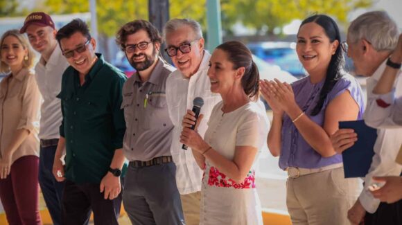 ‘Con abrazos’, dice Estrella Palacios recibir por tercera vez a Sheinbaum en Mazatlán, Sinaloa