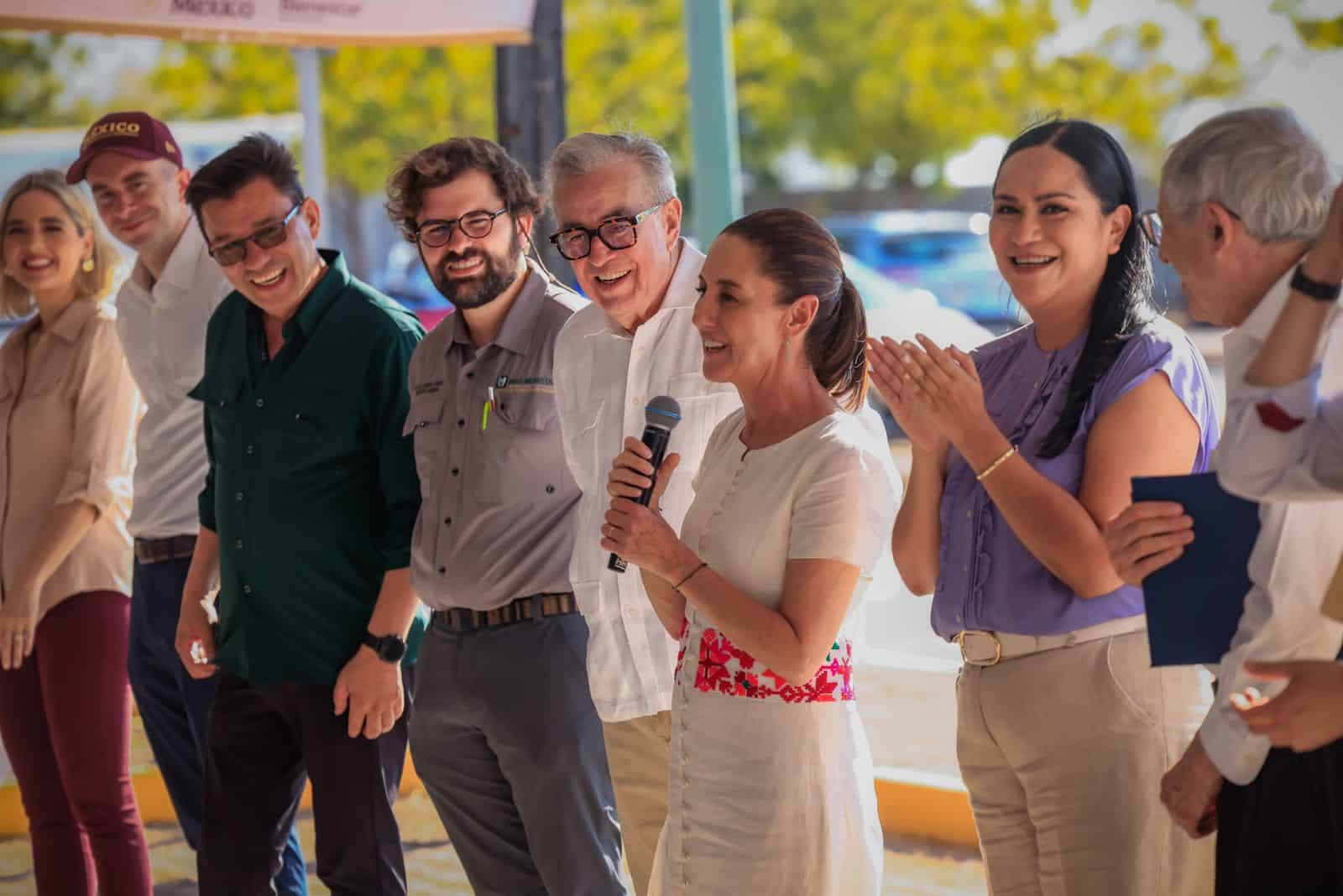 Claudia Sheinbaum de visita en Mazatlán