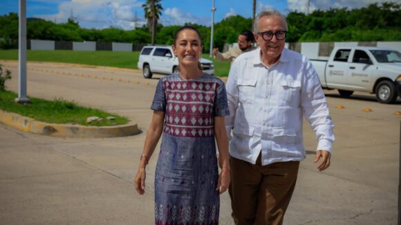 Apoyo para el maíz, la principal gestión de Rubén Rocha Moya en visita de Claudia Sheinbaum a Sinaloa