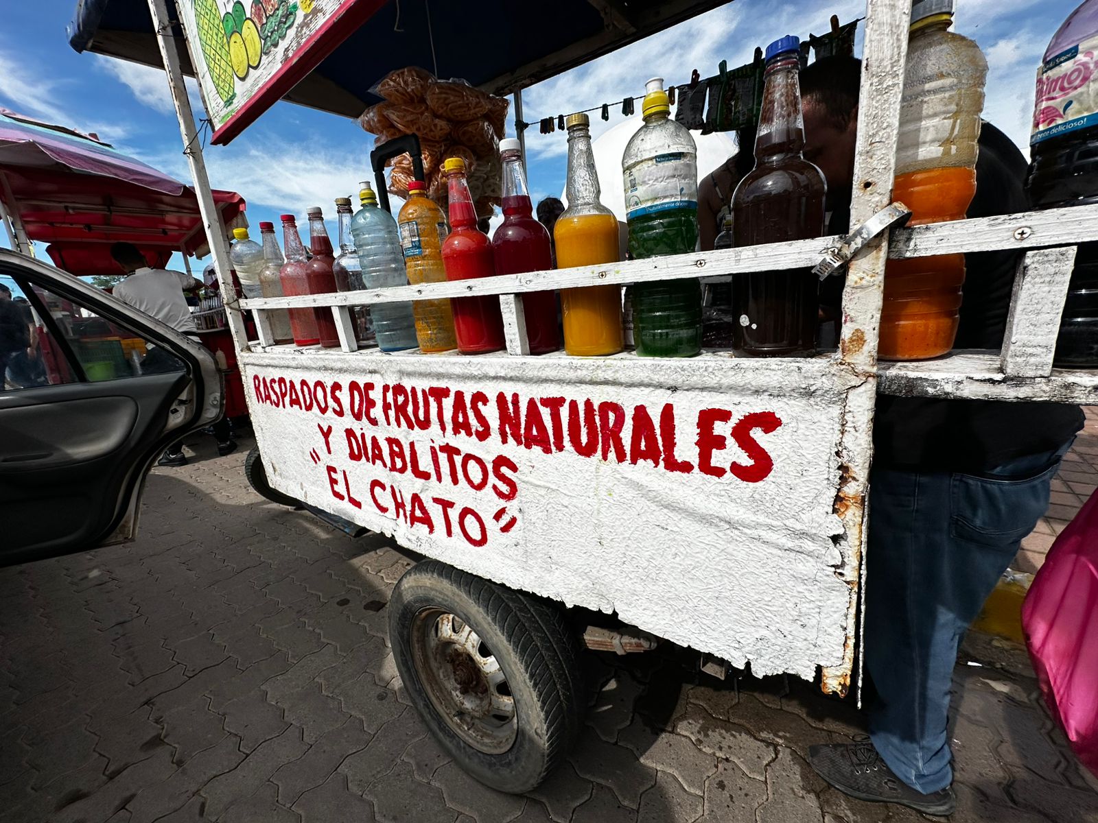 Raspados El Chato, en visita de Claudia Sheinbaum a Mazatlán