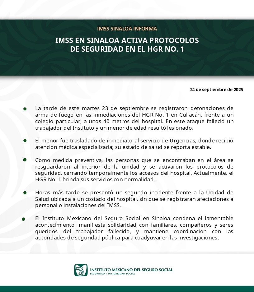 comunicado imss