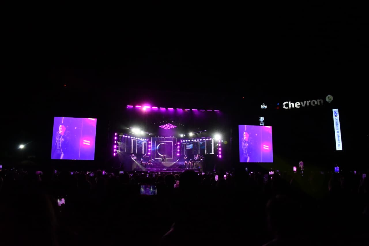 Concierto de Chayanne en el Chevron Park de Los Mochis, Sinaloa