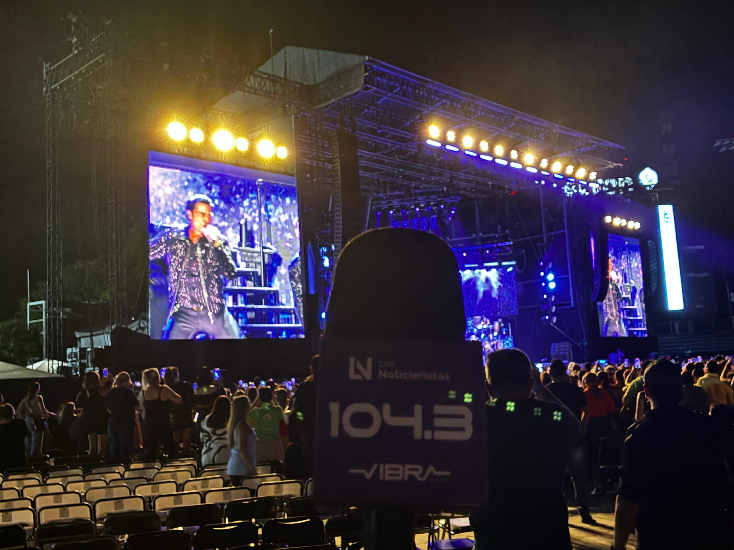 Concierto de Chayanne en el Chevron Park de Los Mochis, Sinaloa