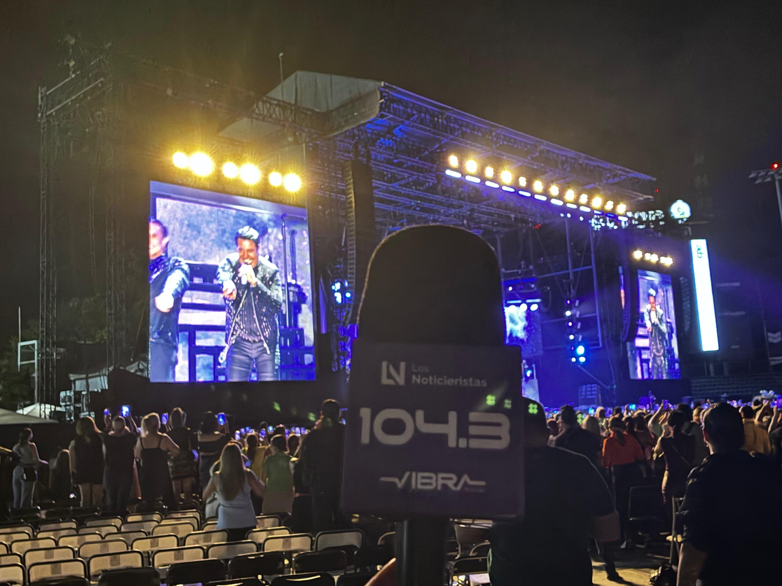 Concierto de Chayanne en el Chevron Park de Los Mochis, Sinaloa