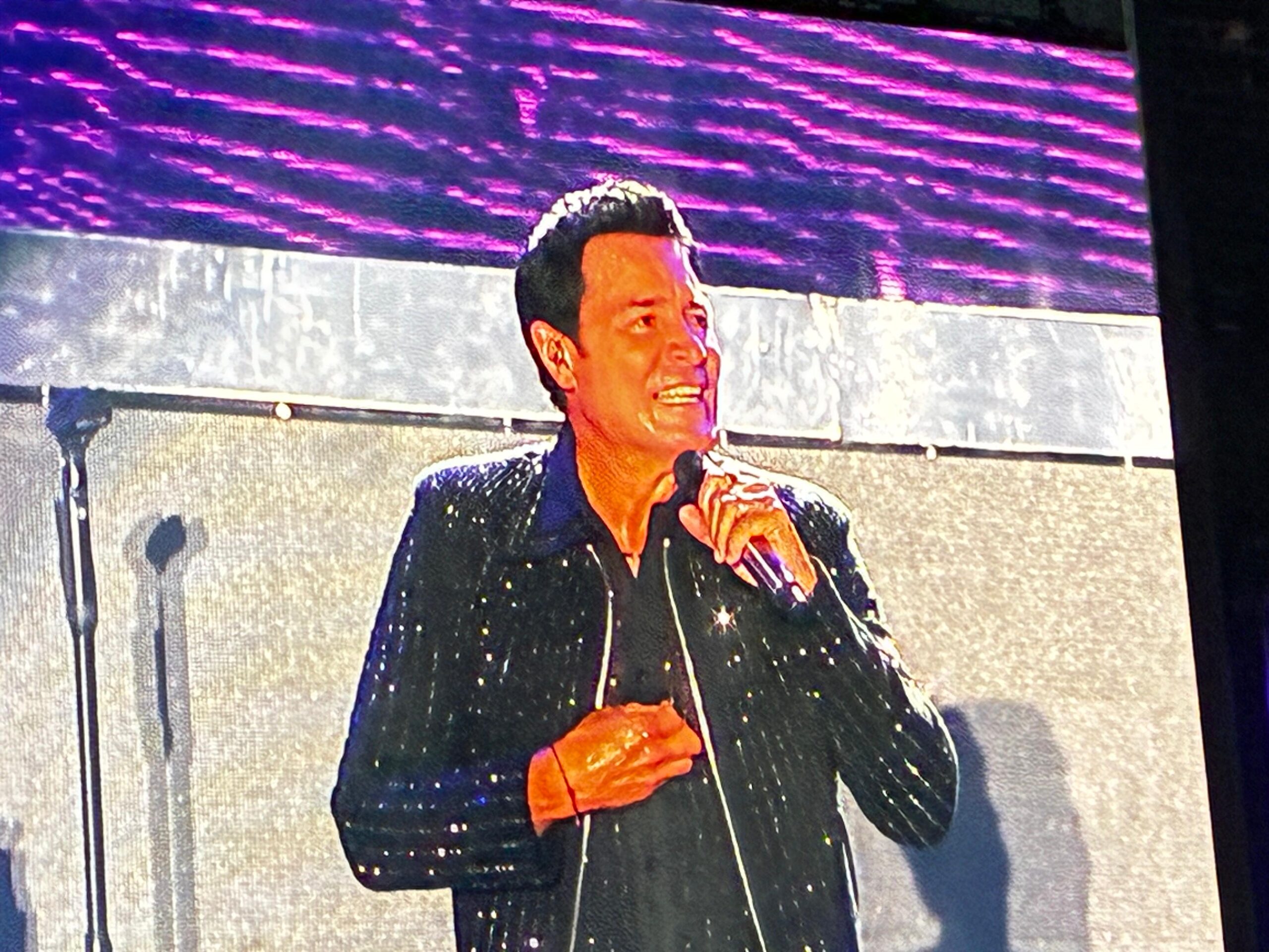 Concierto de Chayanne en el Chevron Park de Los Mochis, Sinaloa