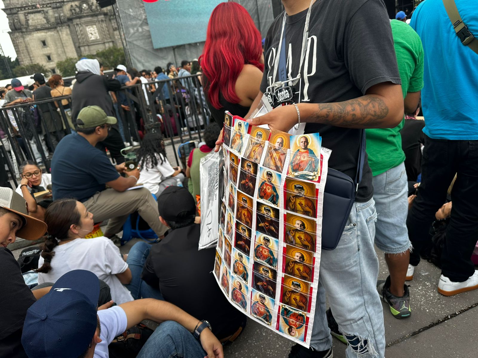 Residente brinda concierto en el Zócalo de la CDMX