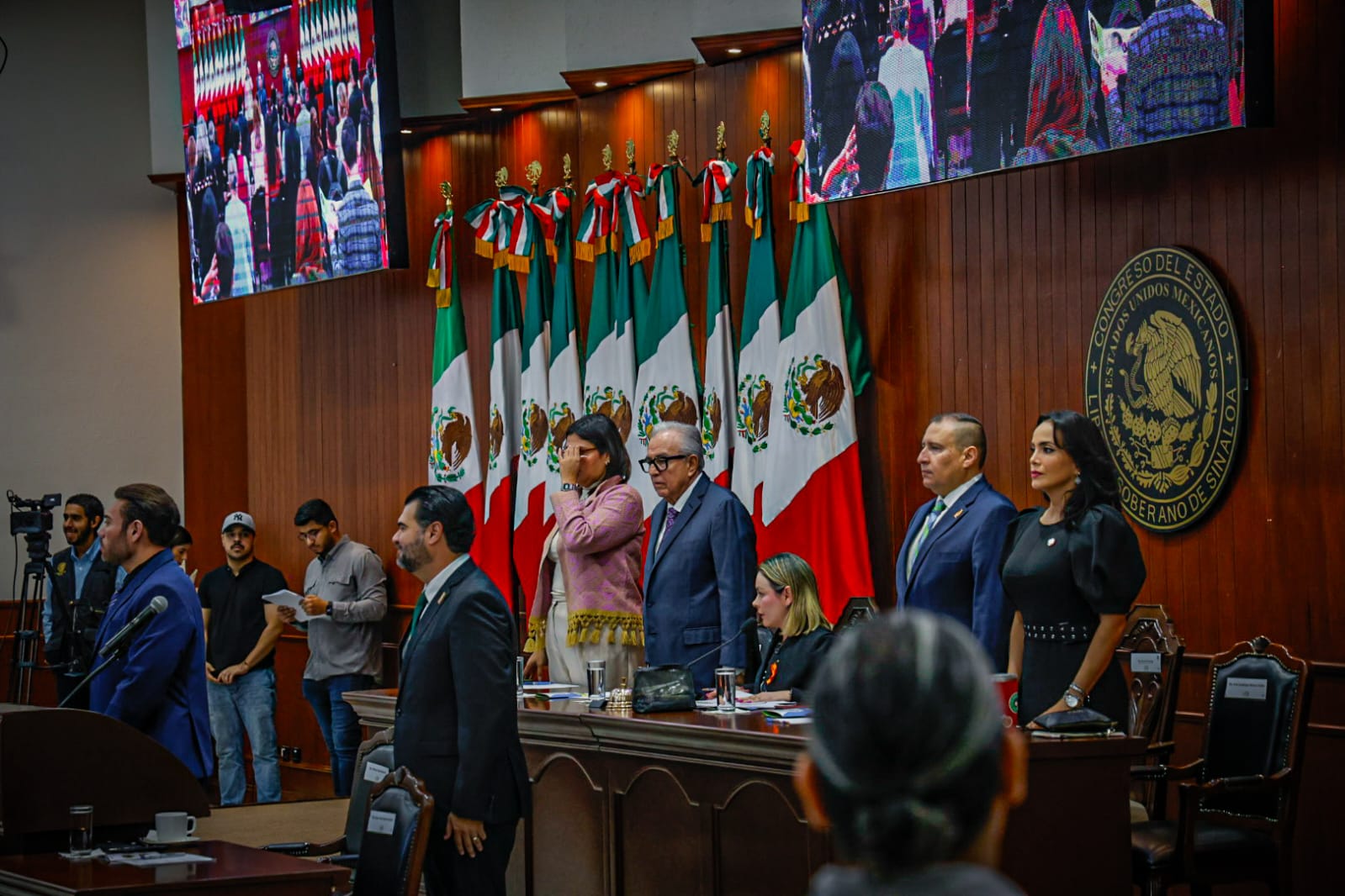 Entrega de reconocimientos al Mérito Juvenil 2025 en el Congreso del Estado de Sinaloa