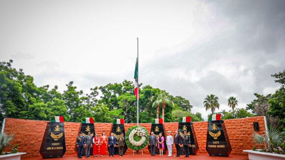 Conmemoran 178 aniversario de la Gesta Heroica de los Niños Héroes de Chapultepec en Culiacán, Sinaloa