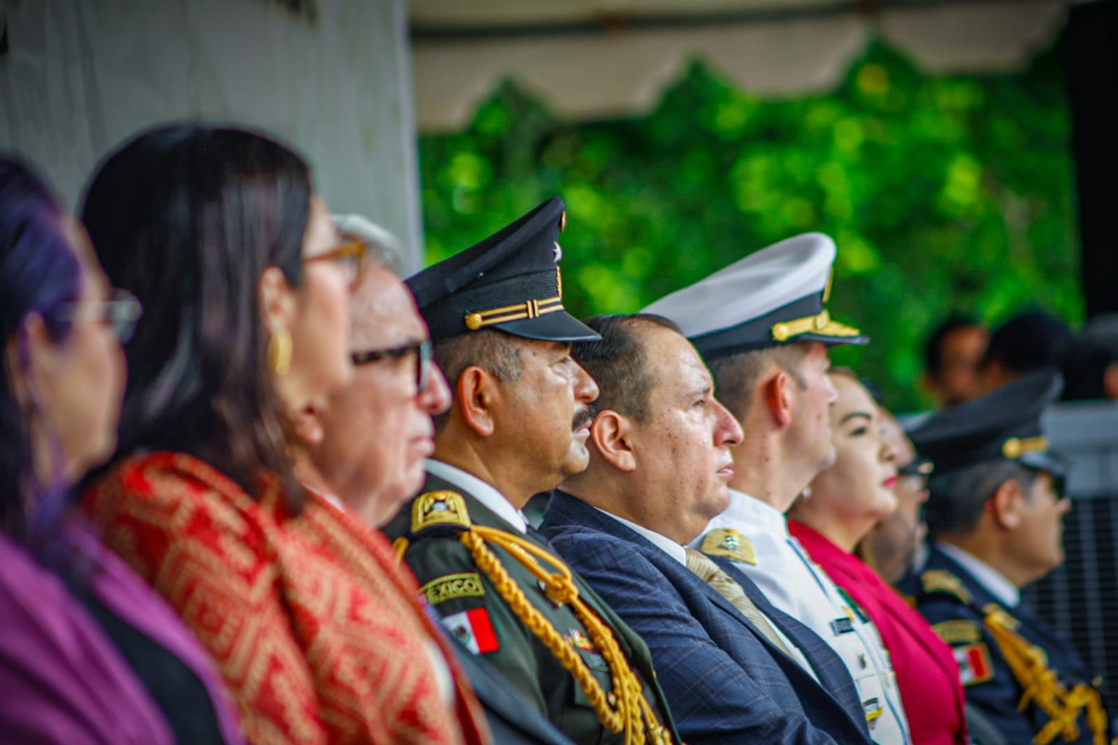 Autoridades civiles y militares encabezaron la conmemoración del 178 aniversario de la Gesta Heroica de los Niños Héroes de Chapultepec.