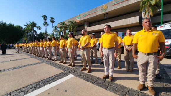 Con homenaje en Culiacán, Sinaloa conmemoran el 40 aniversario de la creación de Protección Civil