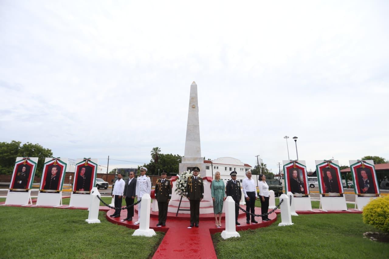 Conmemoran en Mazatlán la Gesta Heroica de los Niños Héroes de Chapultepec