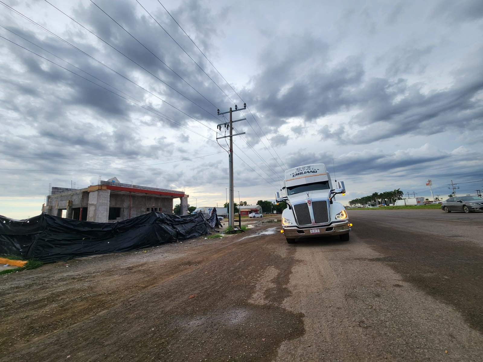construcción de un nuevo caffenio en Guasave