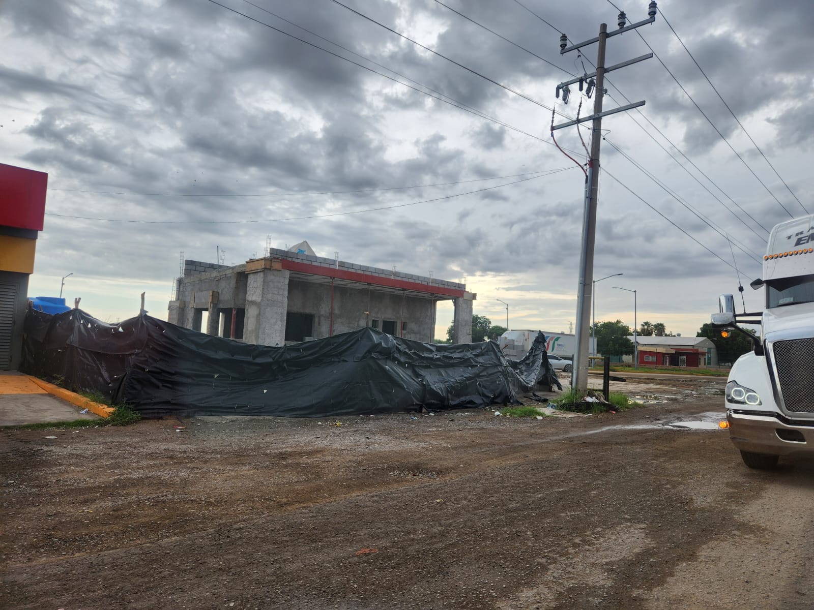 construcción de un nuevo caffenio en Guasave