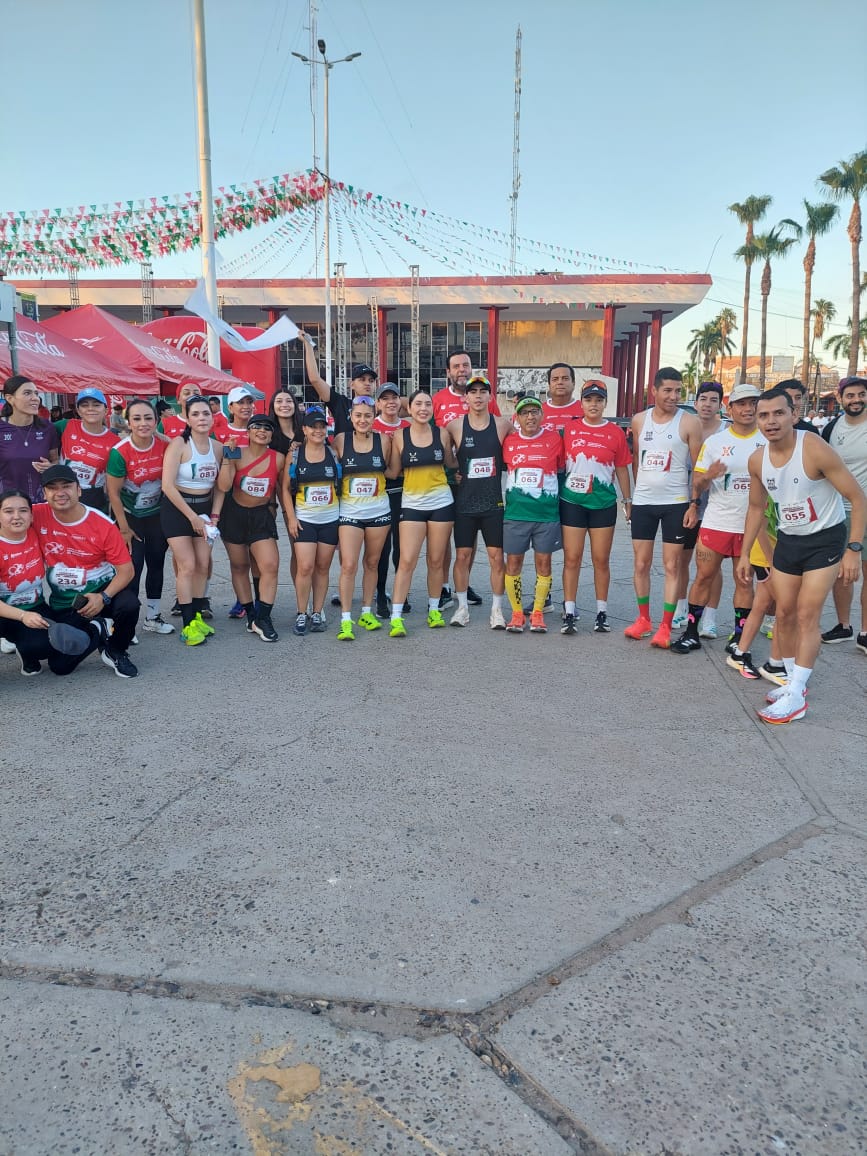 corredores de la carrera de la Independecia de Ahome, Sinaloa