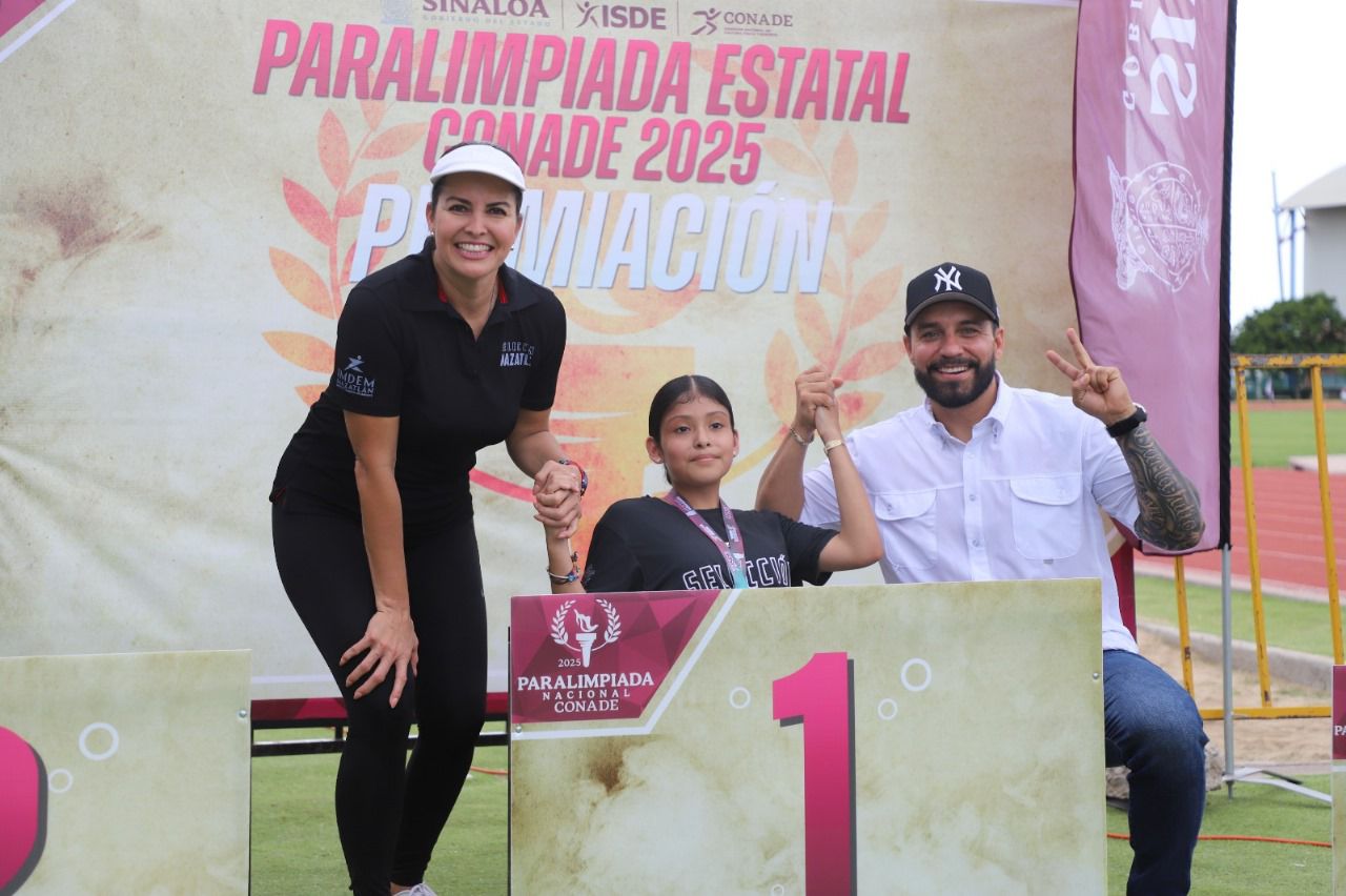 entrega de medallas Paralimpiada Nacional Conade 2025