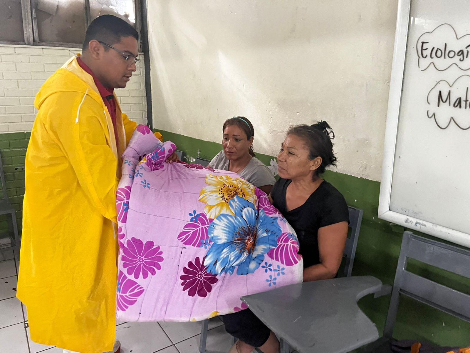 DIF Ahome activó el refugio temporal que se localiza en el Cobaes 02